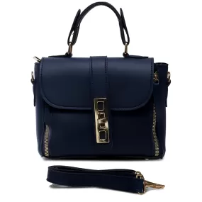 Blue Casual Hand Bag P00P01182