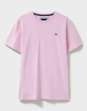 Crew Clothing Classic Crew Neck T-Shirt, 100% Cotton - Classic Pink