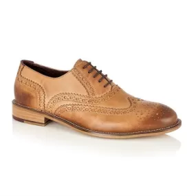 Gatsby Men's Brogues Tan Shoes