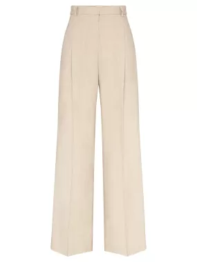 Linen Pleat Trouser