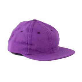 Lite Year Seersucker Six Panel Cap Purple