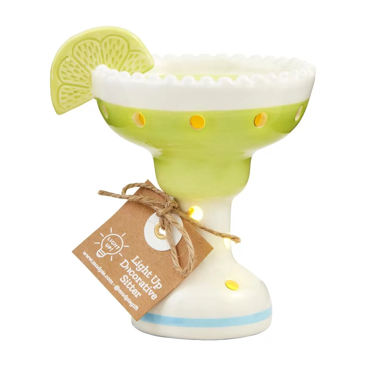 Margarita Light-Up Sitter by Mud Pie