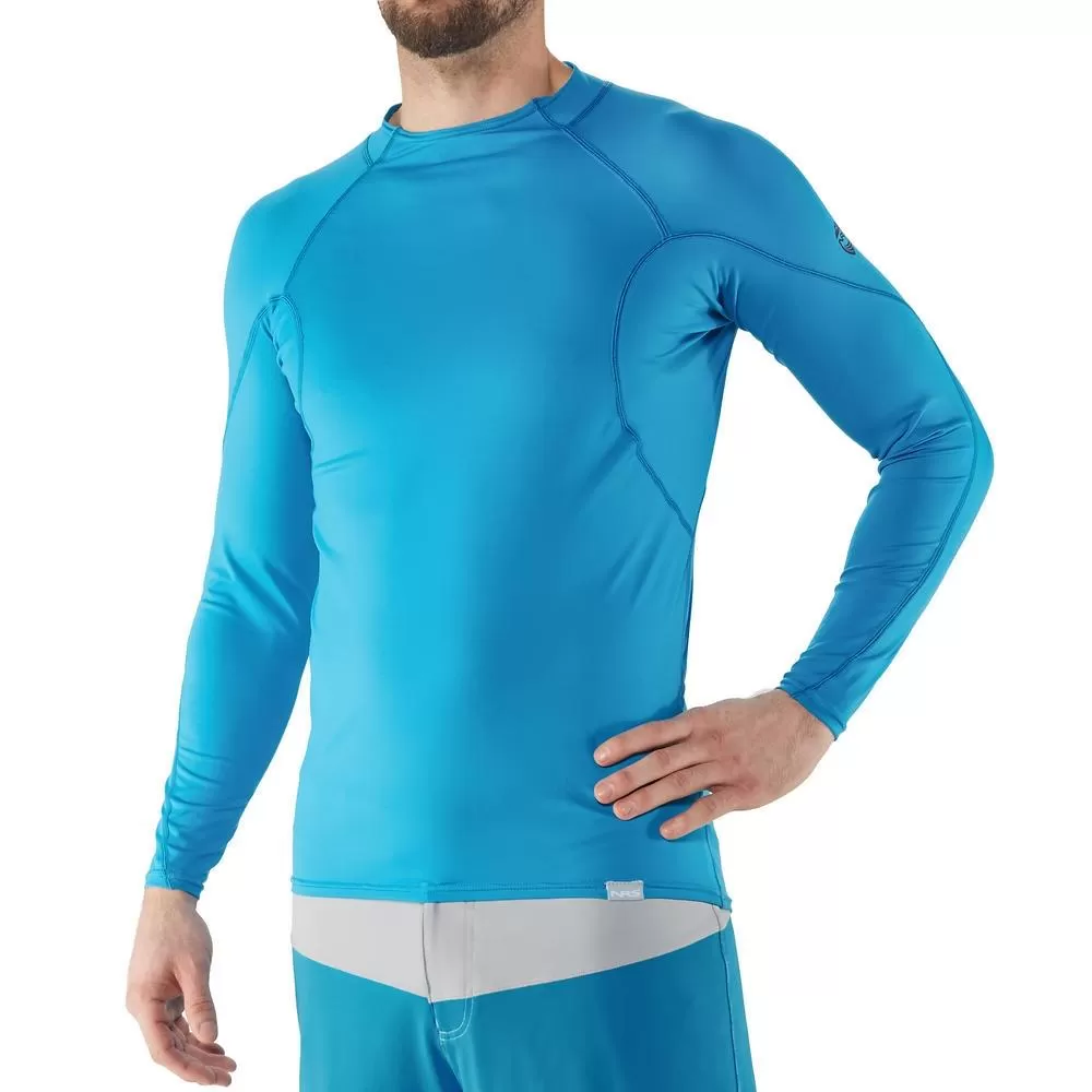 Moška dolga majica NRS UV50  H2Core Rashguard Marine Blue