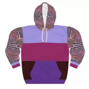 Purple Plasma Unisex Pullover Hoodie