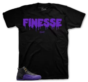 Retro 12 Field Purple Finesse Shirt